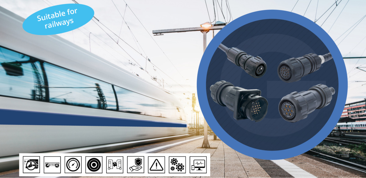 Fully rubber-coated connectors from GImota AG: solutions for the harshest environments and weather conditions