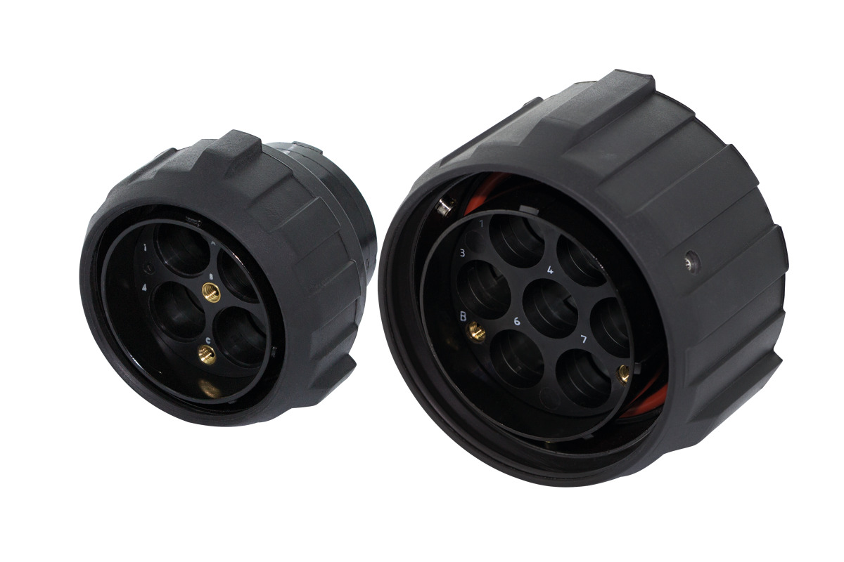 Rubber covered connectors