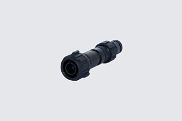 Stecker-Set mit Bajonettring gummiert