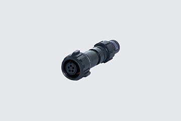 Stecker-Set mit Bajonettring gummiert