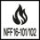 Erfüllt nach Brandklasse NFF16-101/102, I3/F3